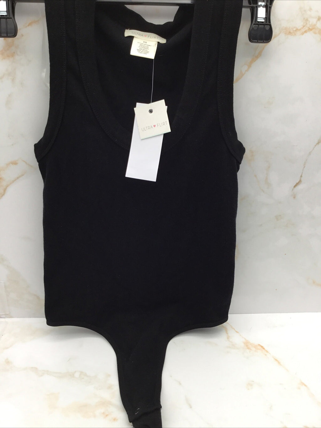 Ultra Flirt Juniors Bodysuit Black XS 