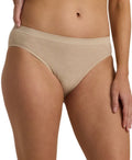 Ralph Lauren Women's Monogram Mesh Bikini Underwear, Light Truffle, S