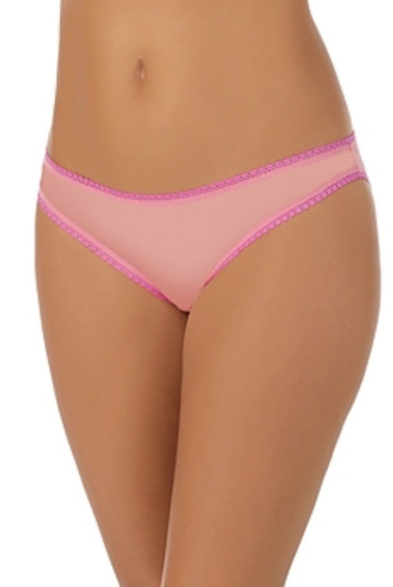On Gossamer Mesh Hip Bikini Sunset Rose Large 