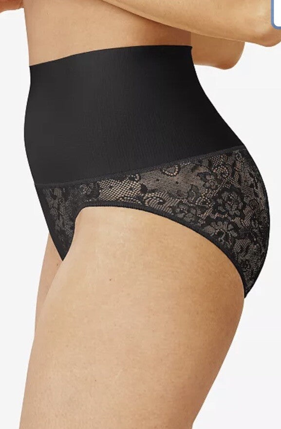 NWT Maidenform Women's L Tame Your Tummy Firm Control Brief DM0051