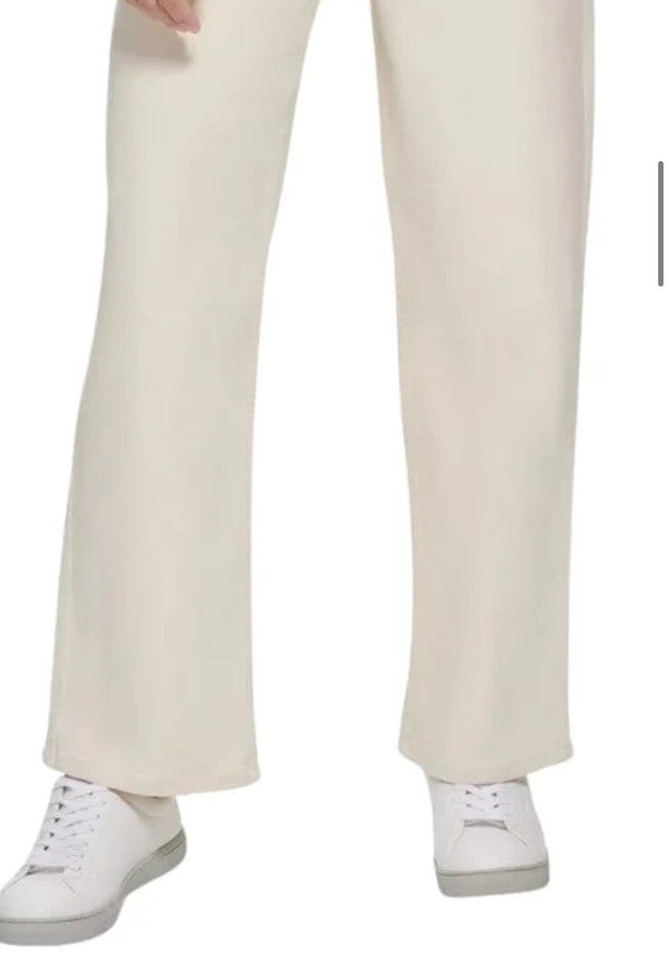 New Tinseltown Juniors White High Waist Wide Leg Jeans Size 15/32 White