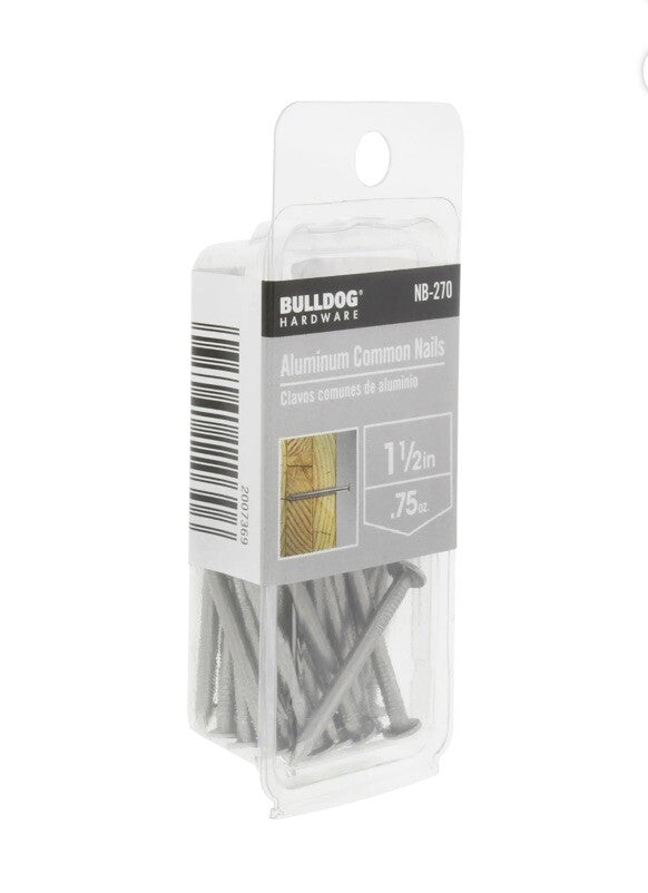 8) Bulldog NB-270 Aluminum Common Nails 1-1/2” 2007369