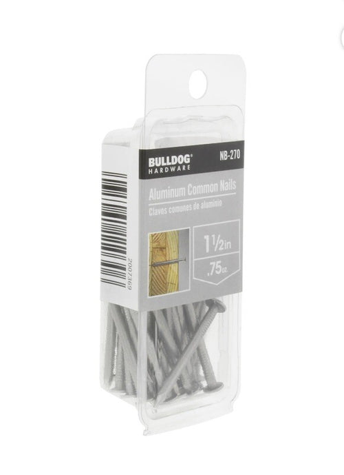 8) Bulldog NB-270 Aluminum Common Nails 1-1/2” 2007369