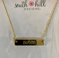 NWT Sealed South Hill Designs "MOM' Gold Chain Necklace 