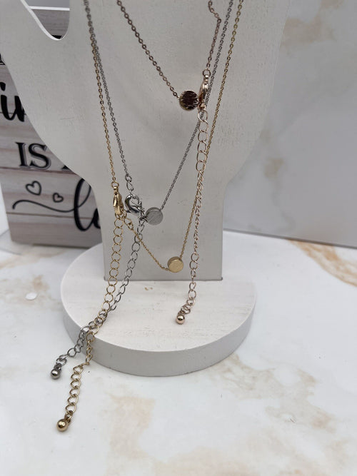 3 Separate Necklaces 15.5 19.5 Necklaces 4 Extenders 