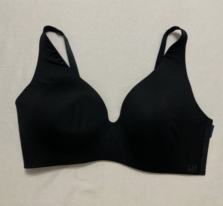 GapBody Women's Everyday Essentials Wireless Bra GPW00355 Black 34C