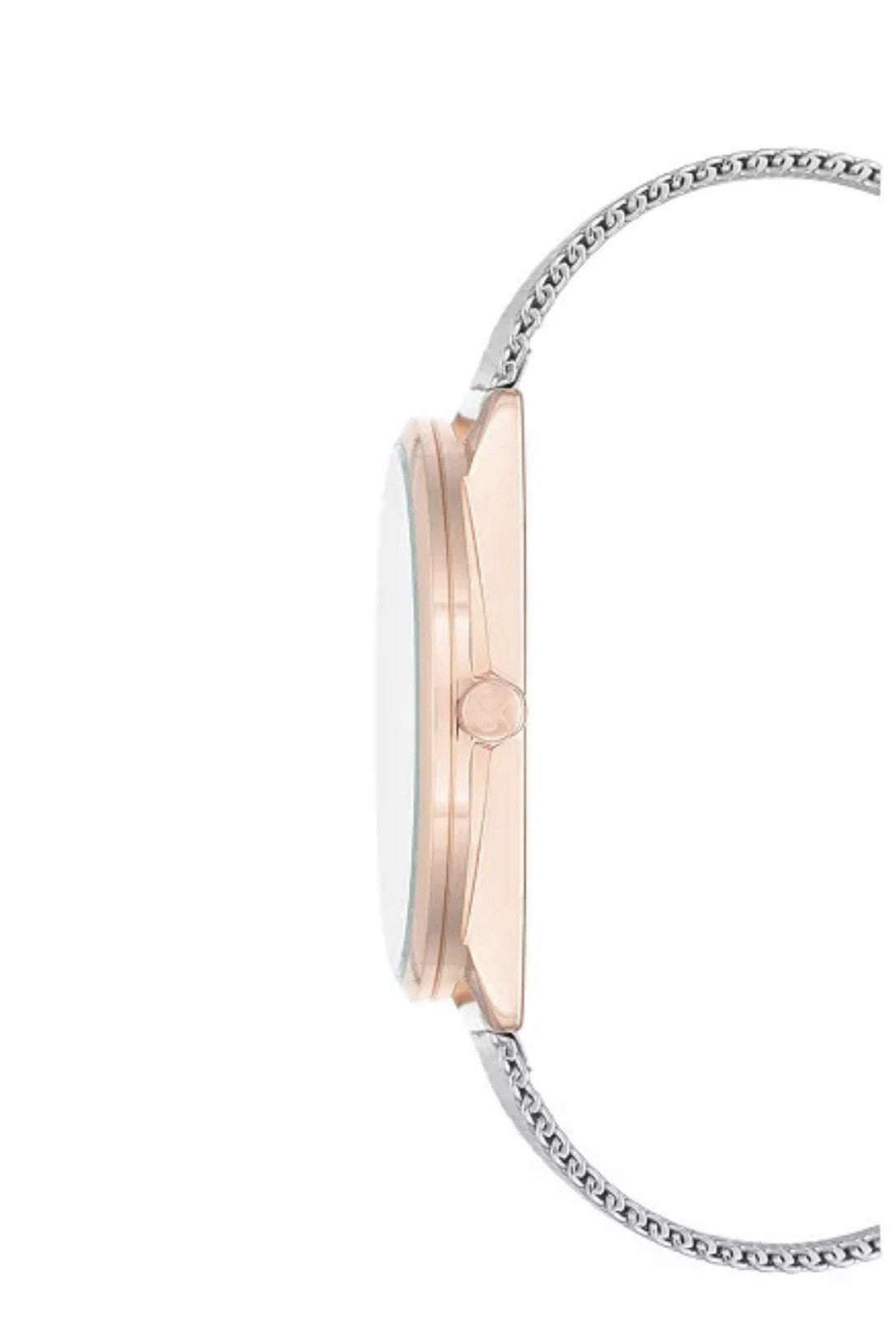Nine WestWomen's Two-Tone Mesh Bracelet Watch 40mm