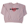 Wild Fox Ladies Lightweight Long Sleeve Crew Neck Graphic Pullover Sweatshirt