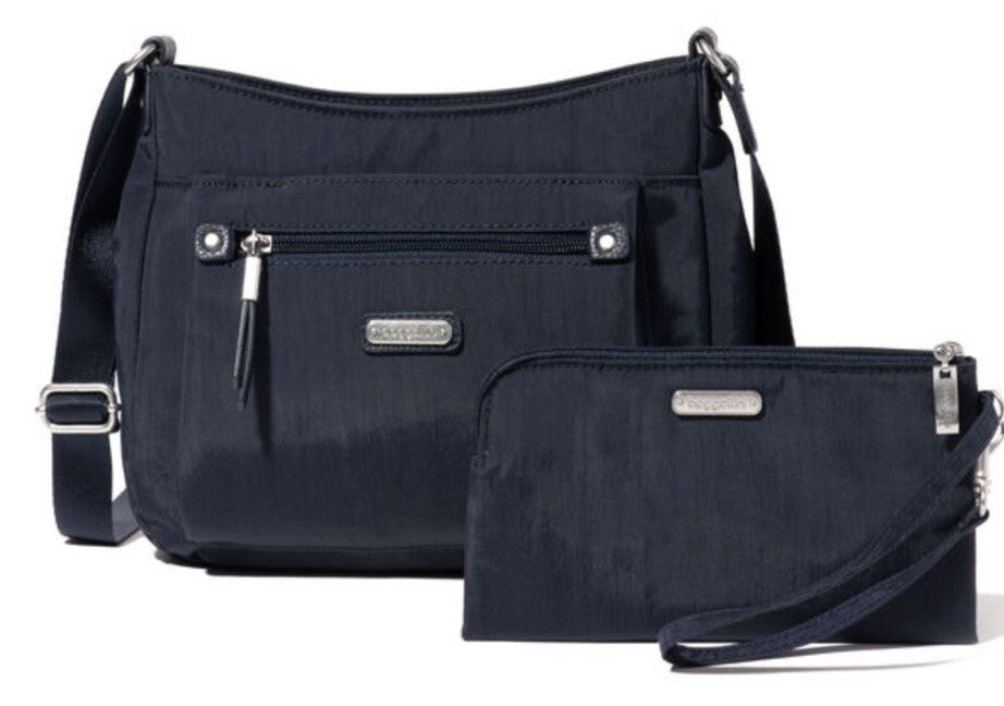Baggallini Uptown Bagg With RFID Phone Wristlet