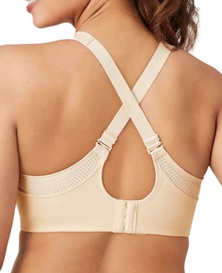 Wacoal 853302 Lindsey Sport Contour Underwire Bra 38G Beige