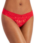 I.N.C. INTERNATIONAL CONCEPTS Lace Thong Underwear Lingerie Red Size S