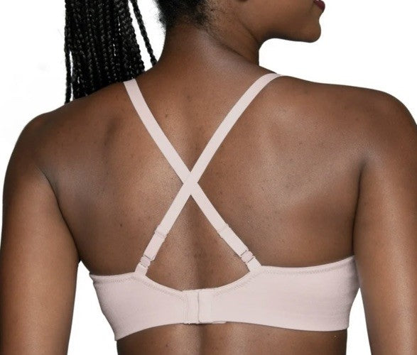 Vanity Fair Women's Beyond Comfort Full Coverage Wirefree Bra Sherquartz 36B