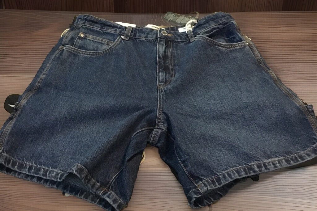 Cotton On 100% Cotton Relaxed Medium Wash Jean Shorts Women’s Size 10