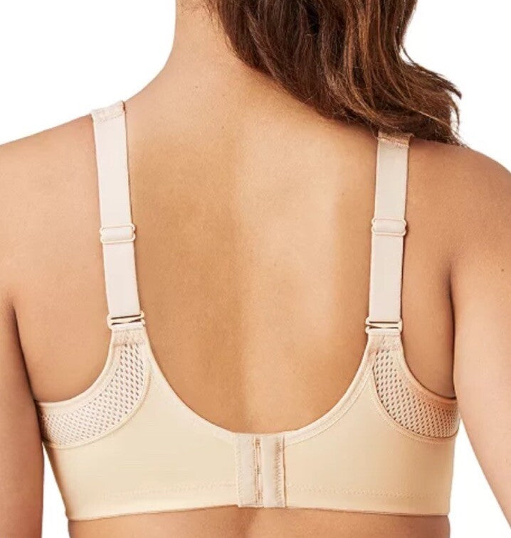 Wacoal 853302 Lindsey Sport Contour Underwire Bra 38G Beige