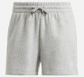 Adidas Women's Gray Fleece Sweat Shorts Size XS Embroidered Logo