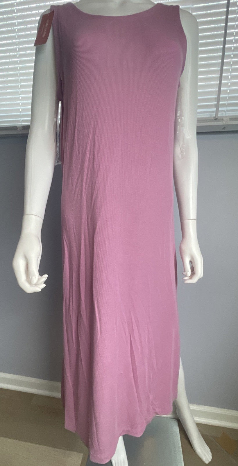 State of Day Women's Ribbed Modal Blend Tank Nightgown