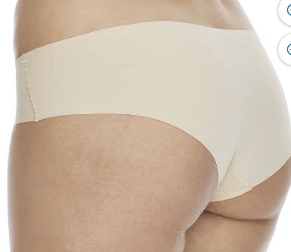 Maidenform Underwear XL/8 Comfort Devotion No Show Hipster Laser Cut LatteDmlchp