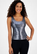 ID Ideology Women's Metallic Tank Top L