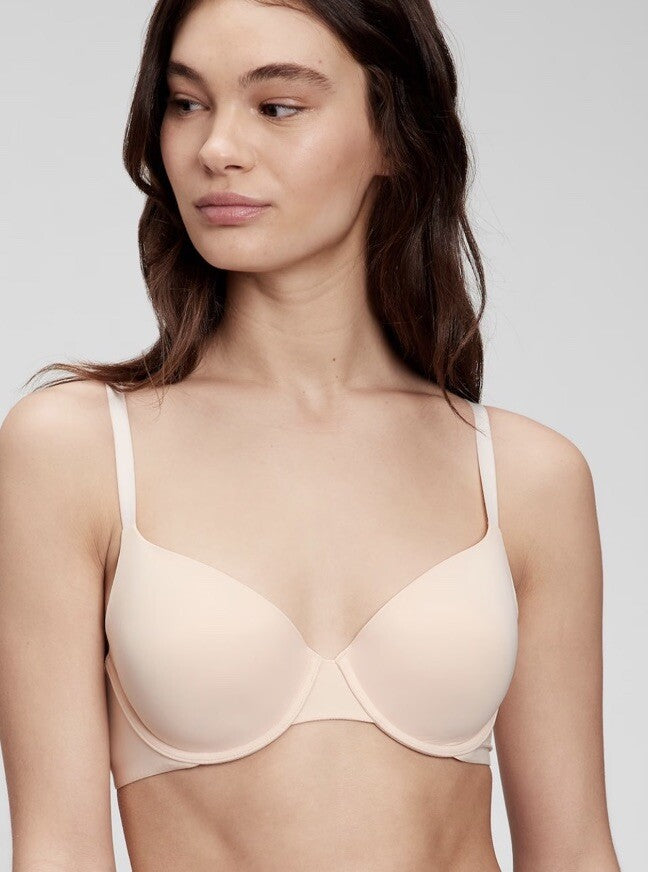 GapBody Everyday T-shirt Bra 38D Pale Warm Pink