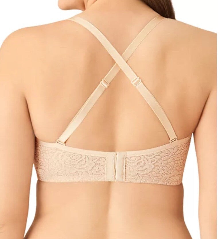 New Wacoal 854205 Halo Strapless Unlined Underwire Bra US Sz 36D