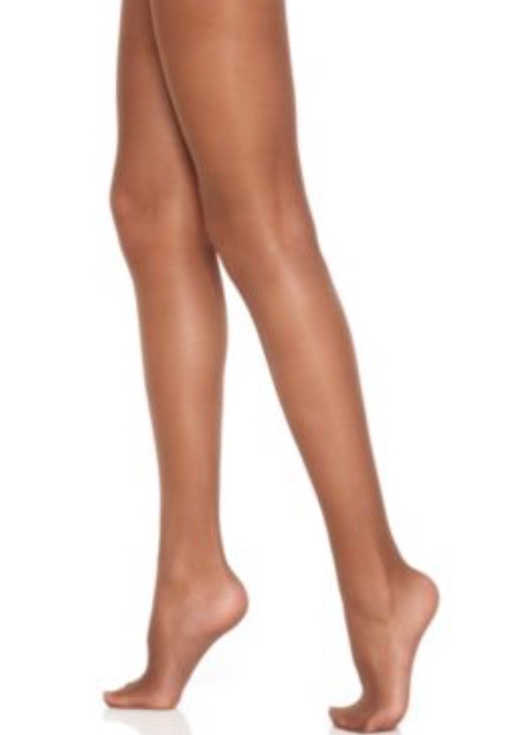 Hanes Womens Silk Reflections Control Top Style OB171 Size GH Nude