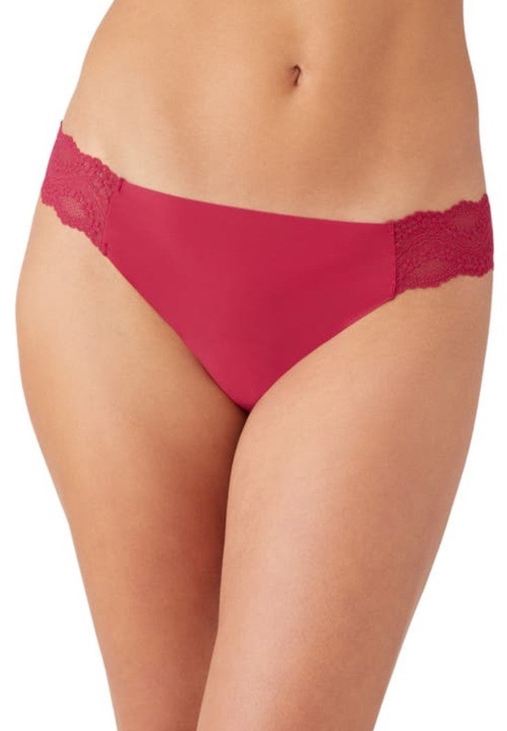 b.tempt'd by Wacoal b.bare Thong Raspberry XL