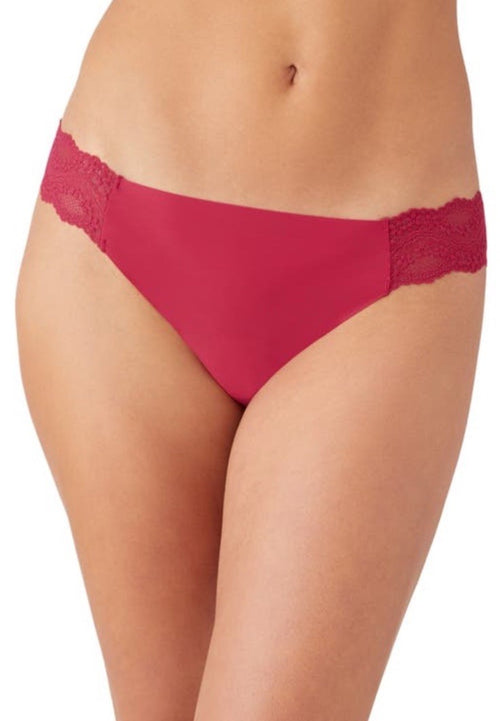 b.tempt'd by Wacoal b.bare Thong Raspberry XL