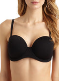 Wacoal Black Red Carpet Strapless Bra Full Busted Underwire 38D