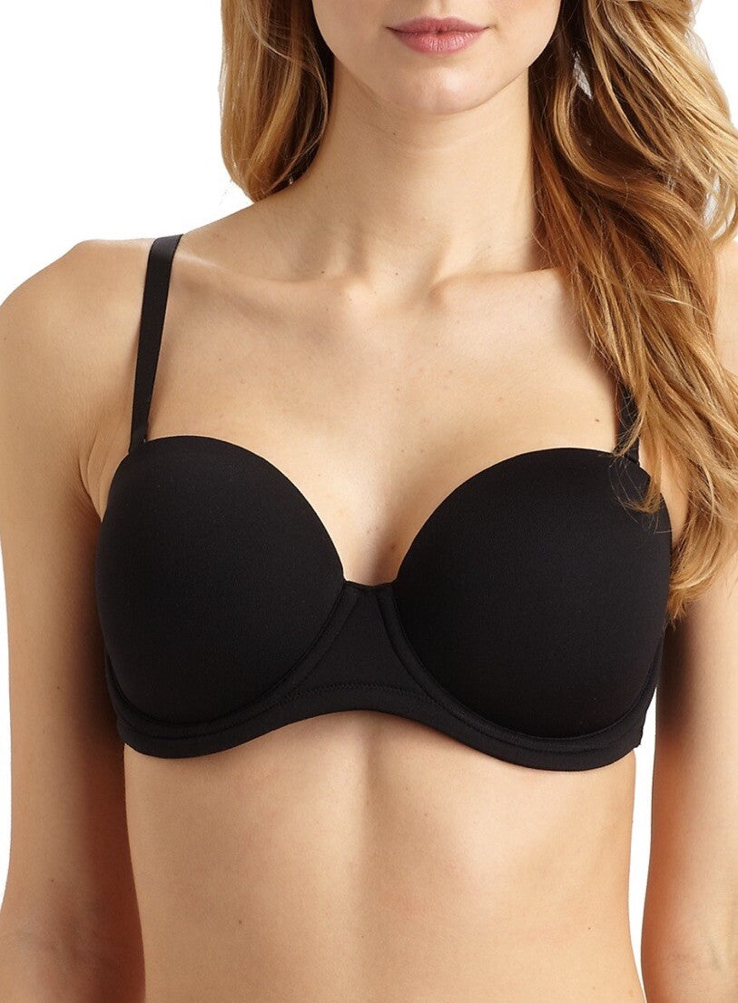 Wacoal Black Red Carpet Strapless Bra Full Busted Underwire 38D