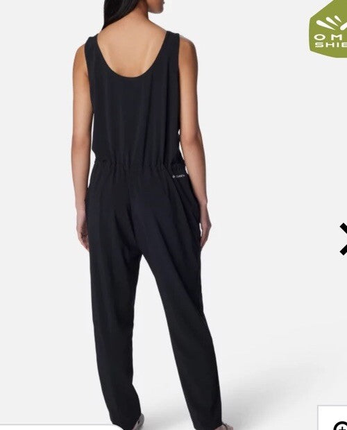 Columbia Women's Anytime Tank Top Jumpsuit, black Small 