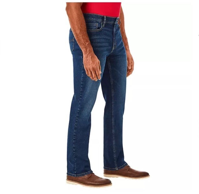 Member's Mark Men's Straight Fit Premium Stretch Denim Jeans, 5 Pocket