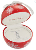Holiday Lane Cubic Zirconia Initial Pendant Necklace 18k Gold-Plated  Sterling S