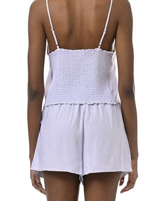 Splendid Women's 3-Pc. Robe, Tank Top & Shorts Sleep Set Size L