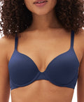 Gap Underwire T Shirt Bra 34C Convertible Everyday Navy GapBody GPW00351