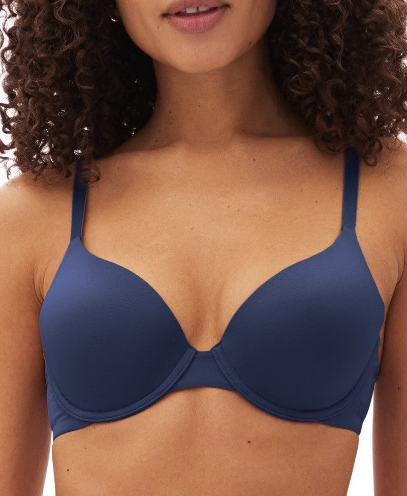 Gap Underwire T Shirt Bra 34C Convertible Everyday Navy GapBody GPW00351