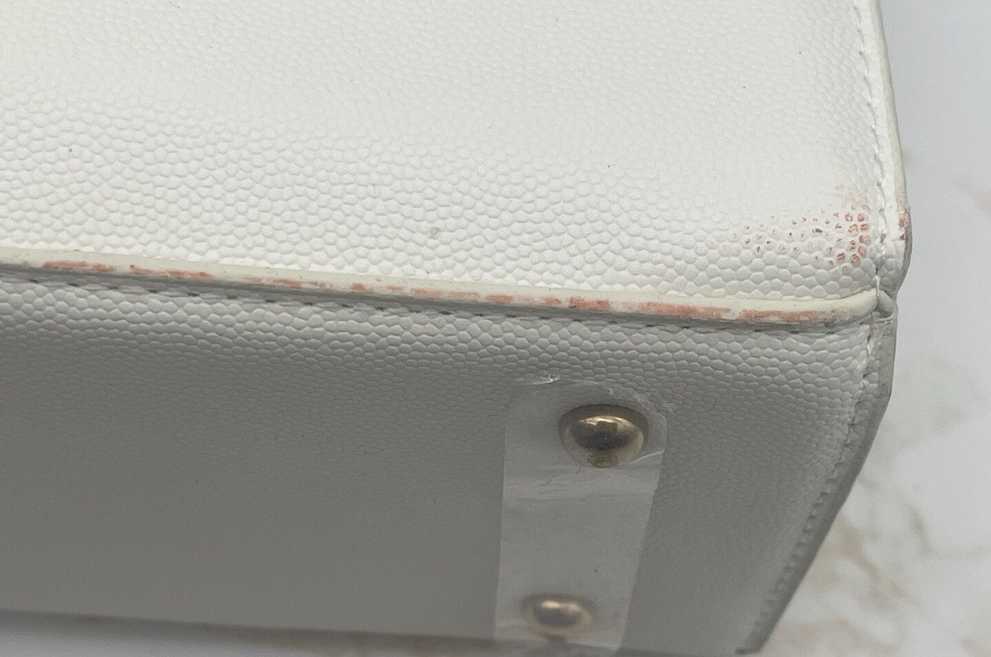 Bebe Alex Quilted Satchel Bag With Car Holder $129