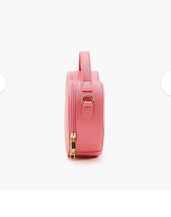Like Dreams Love Heart Crossbody Bag Pink