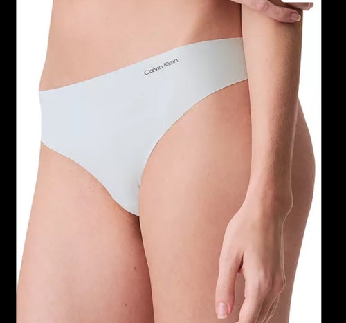 Calvin Klein Invisibles Solid Thong Panty Jade  SZ XL