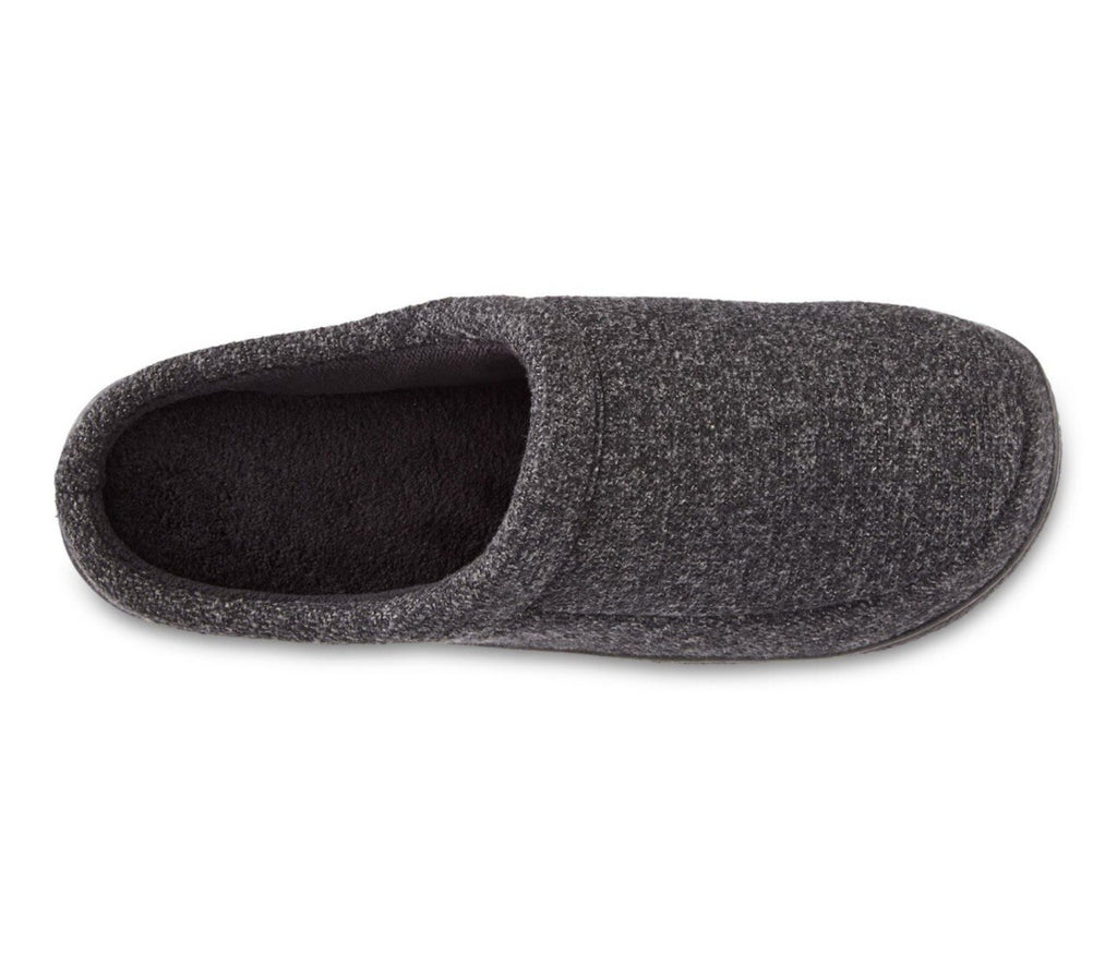 Isotoner Memory Foam Slippers Eco Comfort Black   XL. 11-12