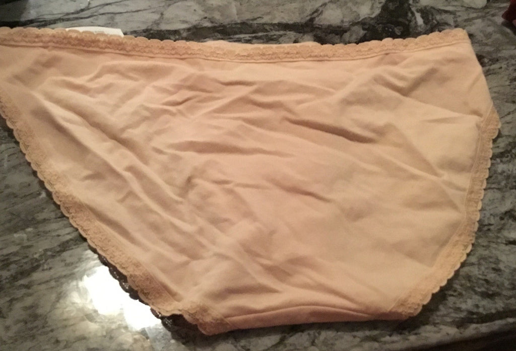 Jenni Women’s Lace Trim Bikini Underwear Chai L