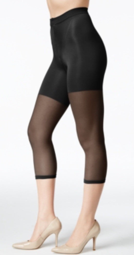 NWT SPANX original footless pantyhose shaper capri size G Black