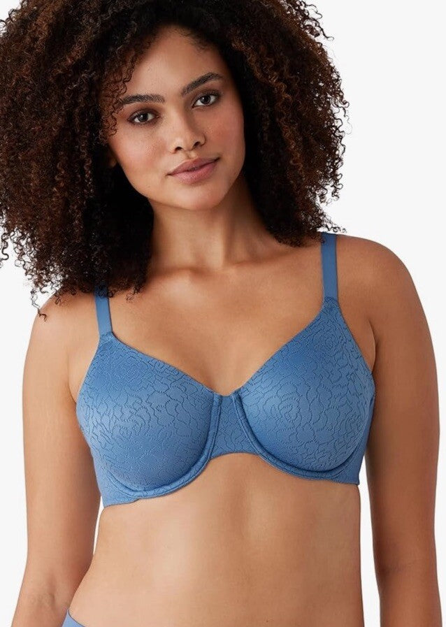 WACOAL 855345 "INSIDE JOB" UNDERWIRE Coronot Blue  SIZE 32DDD