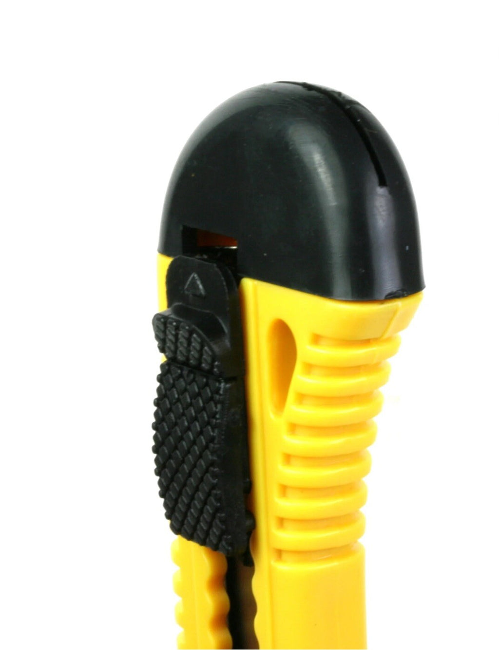 Bazic Yellow Retractable Snap-Off Utility Cutter Ergonomically designed 18mm