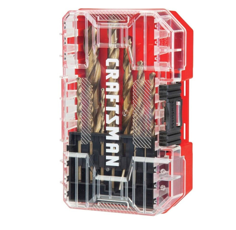 CRAFTSMAN Drill Bit Set, Gold Oxide, 14-Piece (CMAM2214)