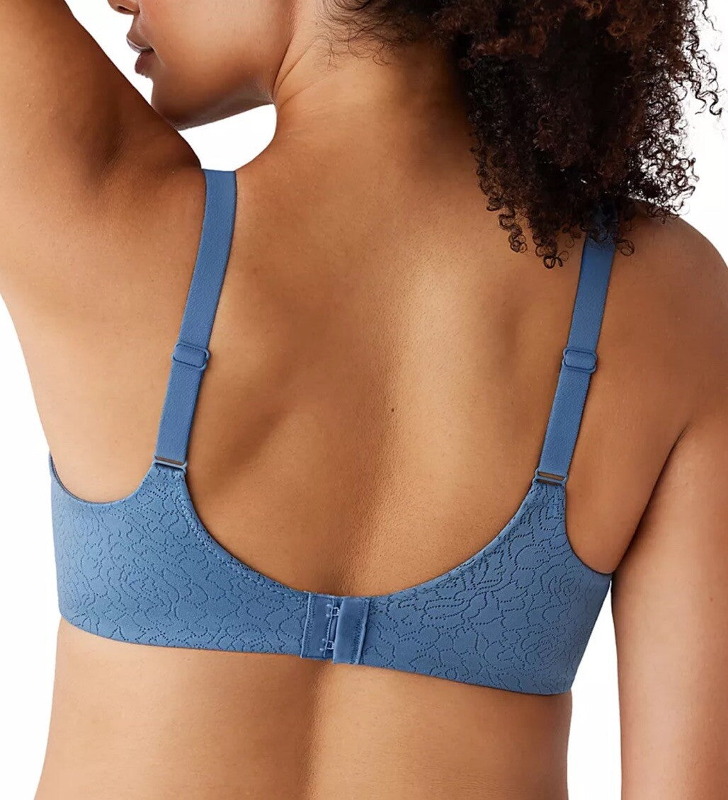 Wacoal 855345 Inside Job Underwire Bra 36G Blue