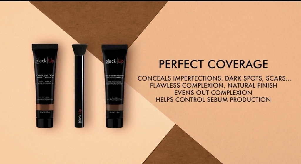 Black up Black up Full Cover Cream Foundation HC02 30 Ml