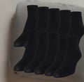 Gold Toe Women's 10-Pack Casual Lightweight Ankle Socks 6-9 Black 