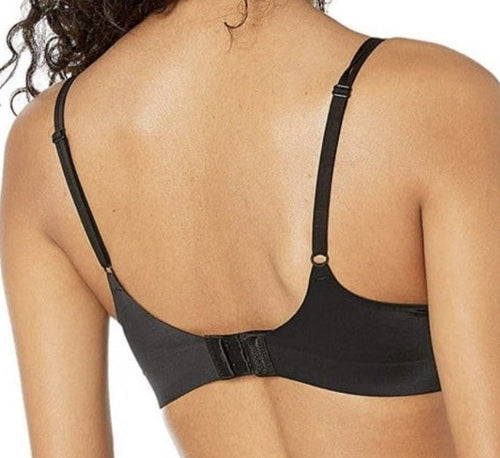 Calvin Klein Liquid Touch Push up Plunge Underwire Bra, QF4083 Black, 32C