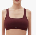 Women's Logo Comfort Square-Neck Bralette GPW01052 - Windsor Wine