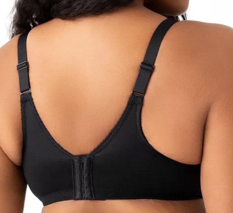 NWT Wacoal Women's 38D Basic Beauty Full Figure Underwire Bra 855192 Black